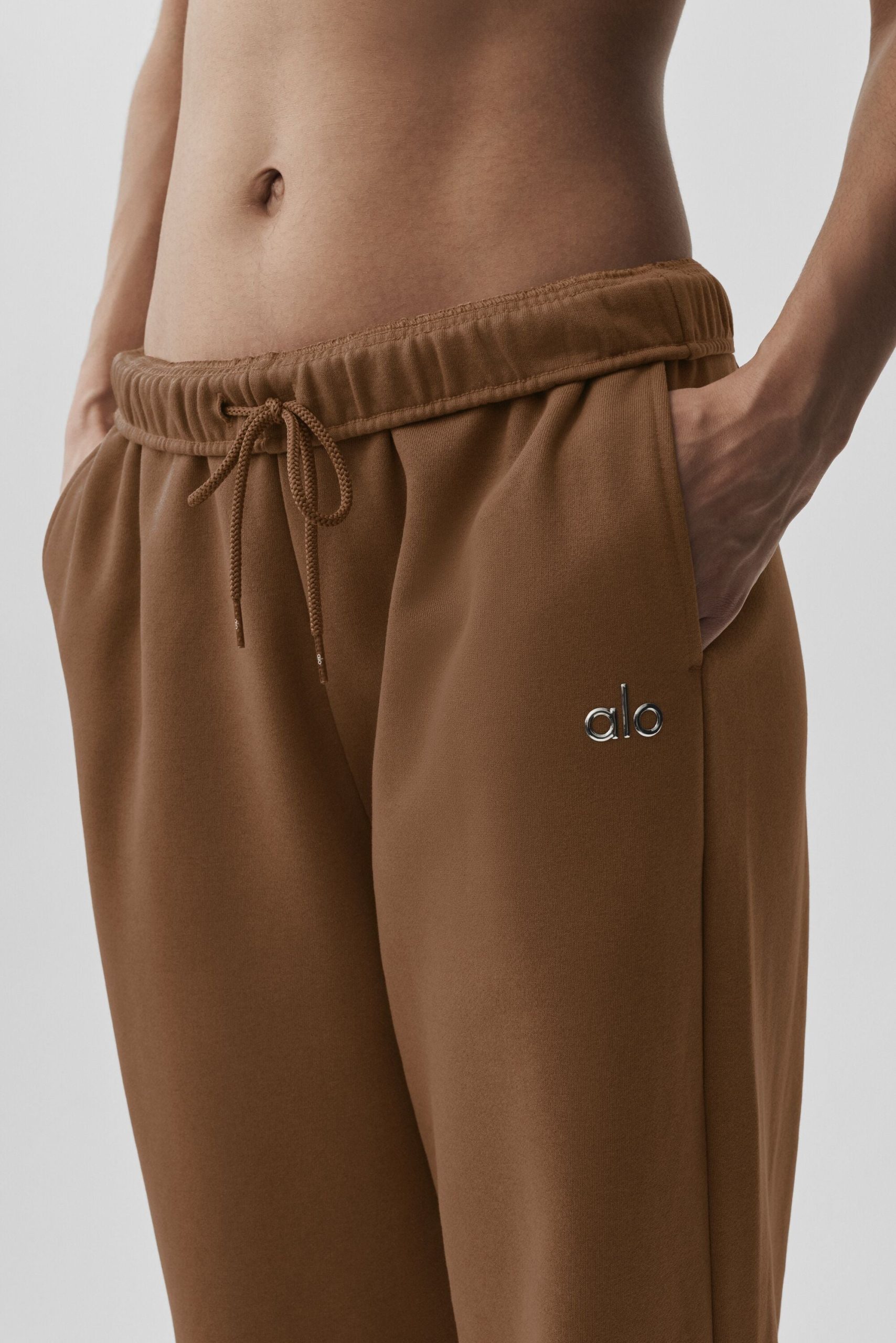 Accolade Straight Leg Sweatpant - Sun Kissed Brown - Image 4