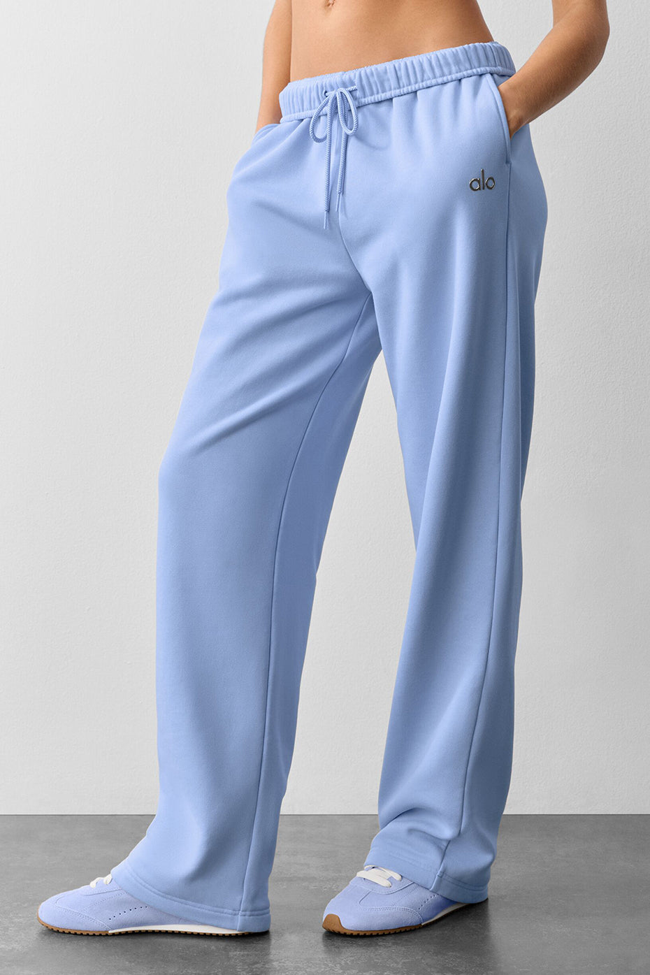 Accolade Straight Leg Sweatpant - Light Provence Blue - Image 4