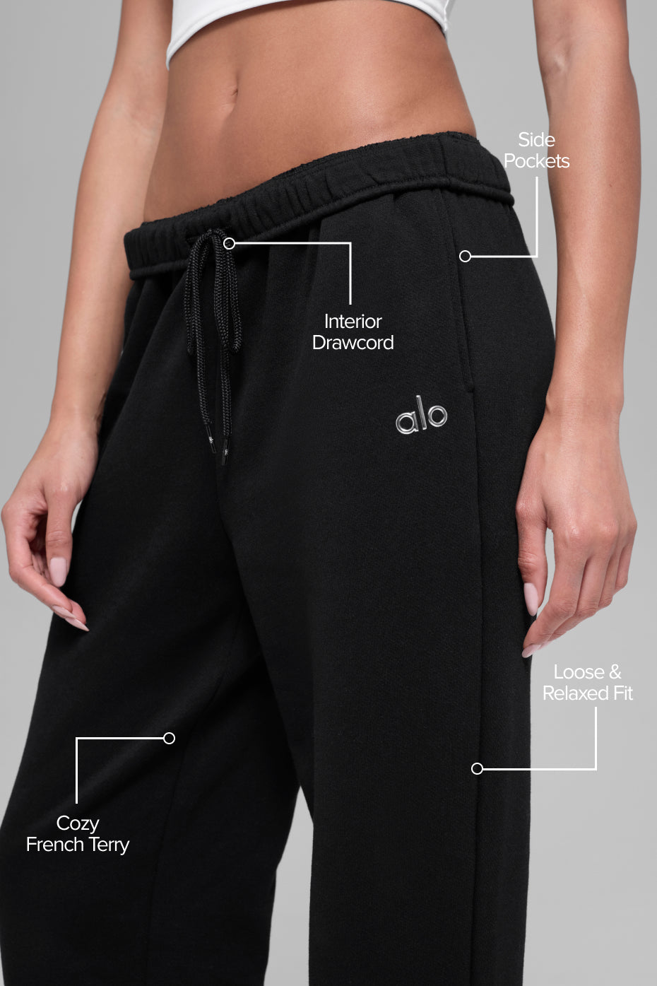 Accolade Sweatpant - Black - Image 2
