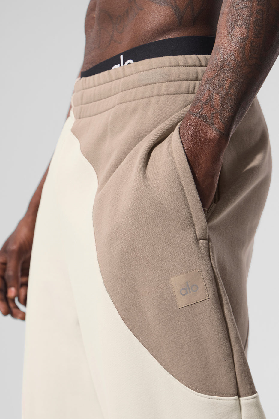Make Waves Sweatpant - Ivory/Bone/Gravel - Image 4