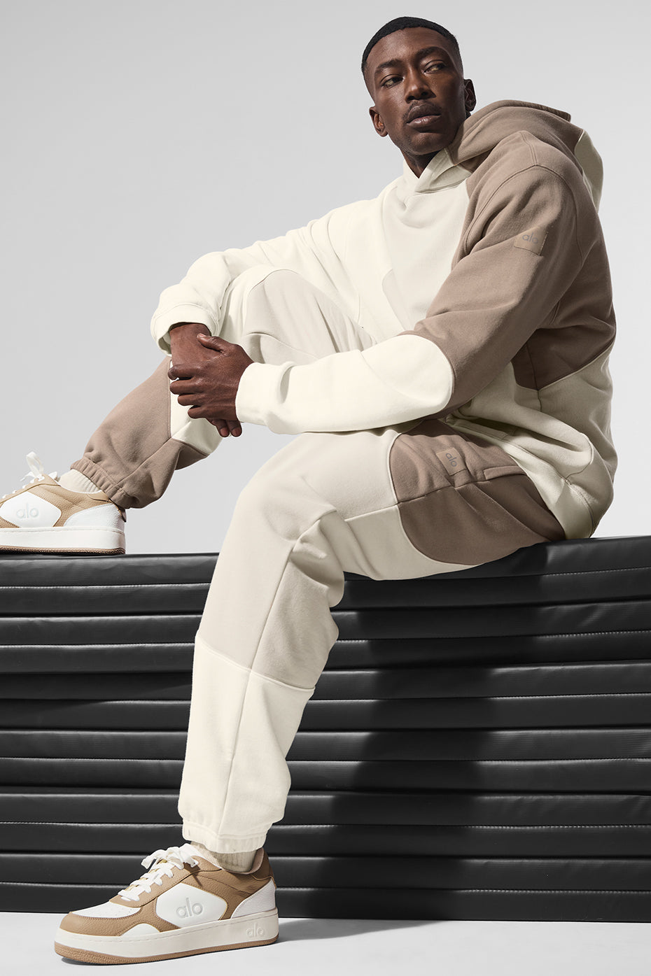 Make Waves Sweatpant - Ivory/Bone/Gravel - Image 5