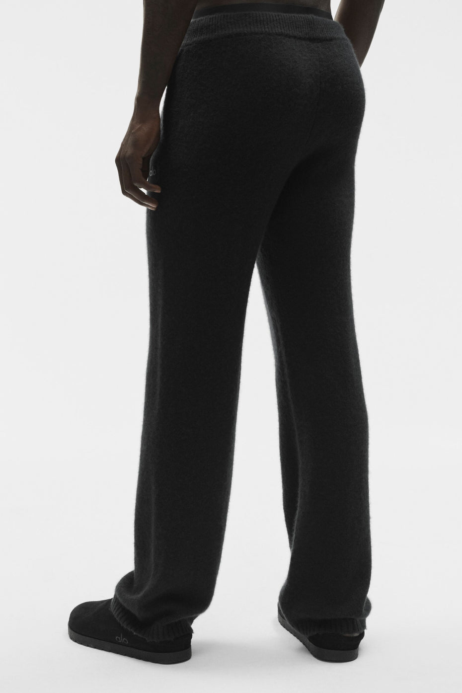 Wool Cashmere New Class Sweatpant - Black - Image 4