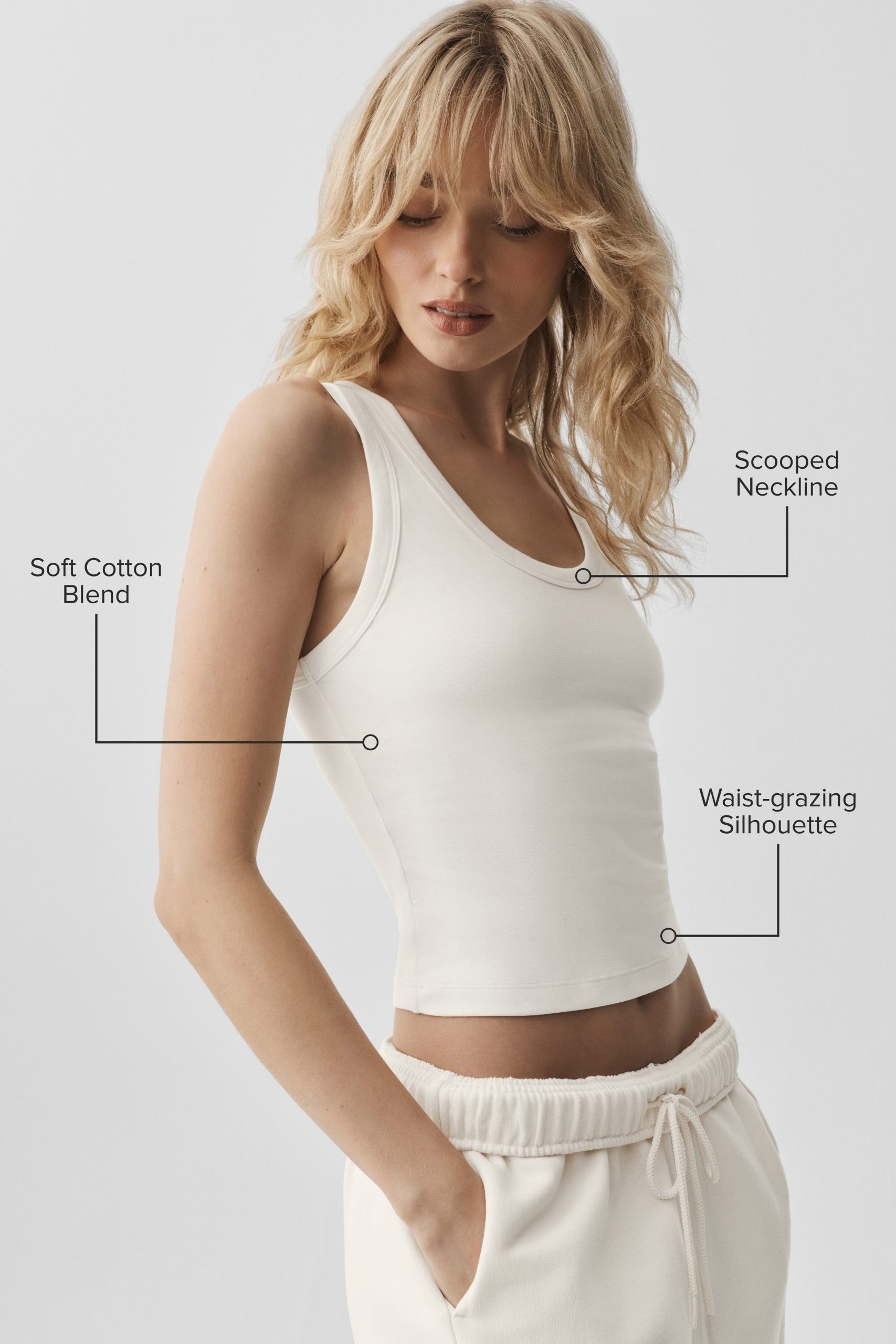 Timeless Tank - Ivory - Image 2