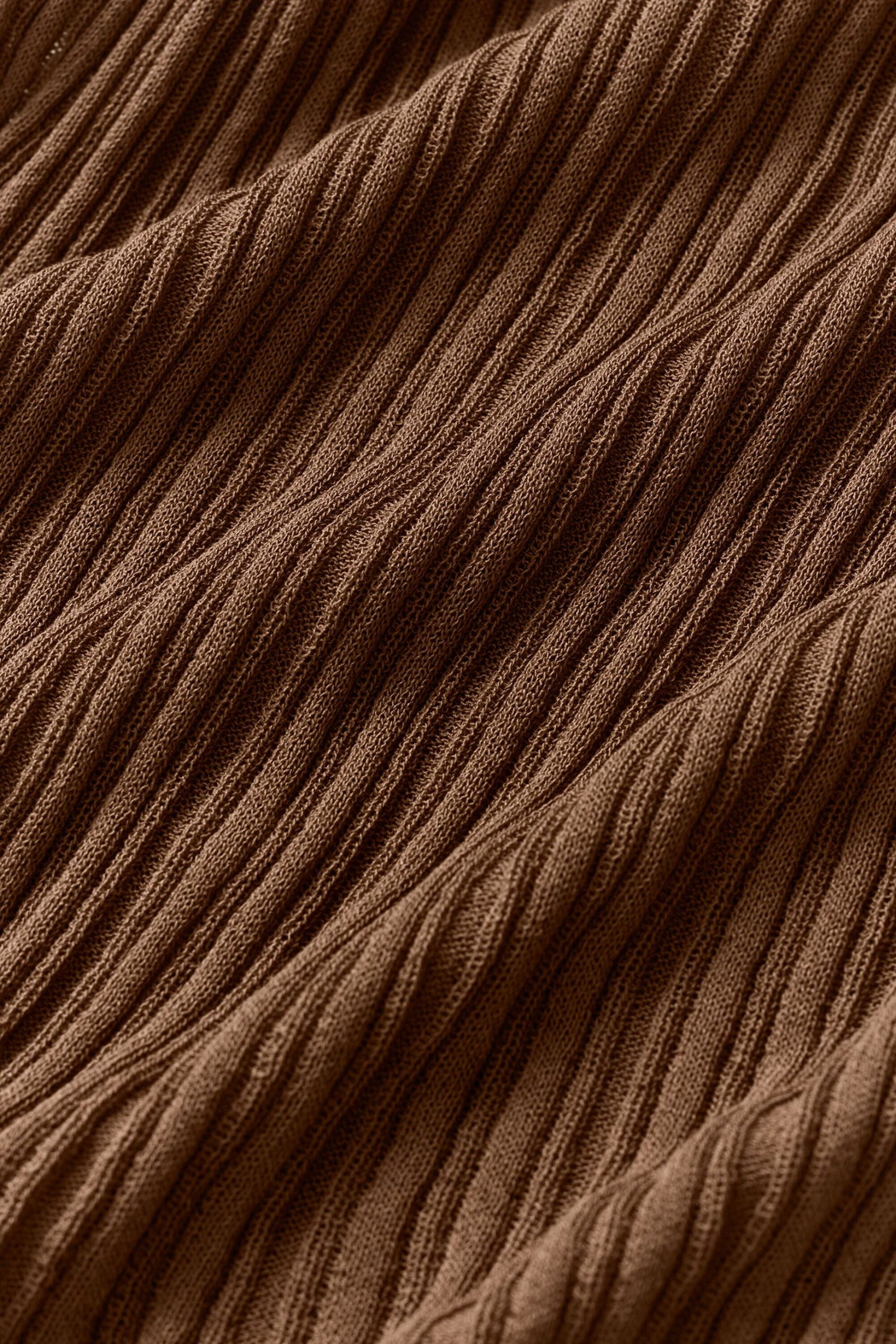 Sweater Sunlit Button Down Tank - Sun Kissed Brown - Image 7
