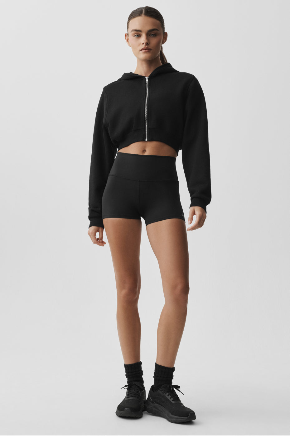 Sweet Escape Zip Up Hoodie - Black - Image 5