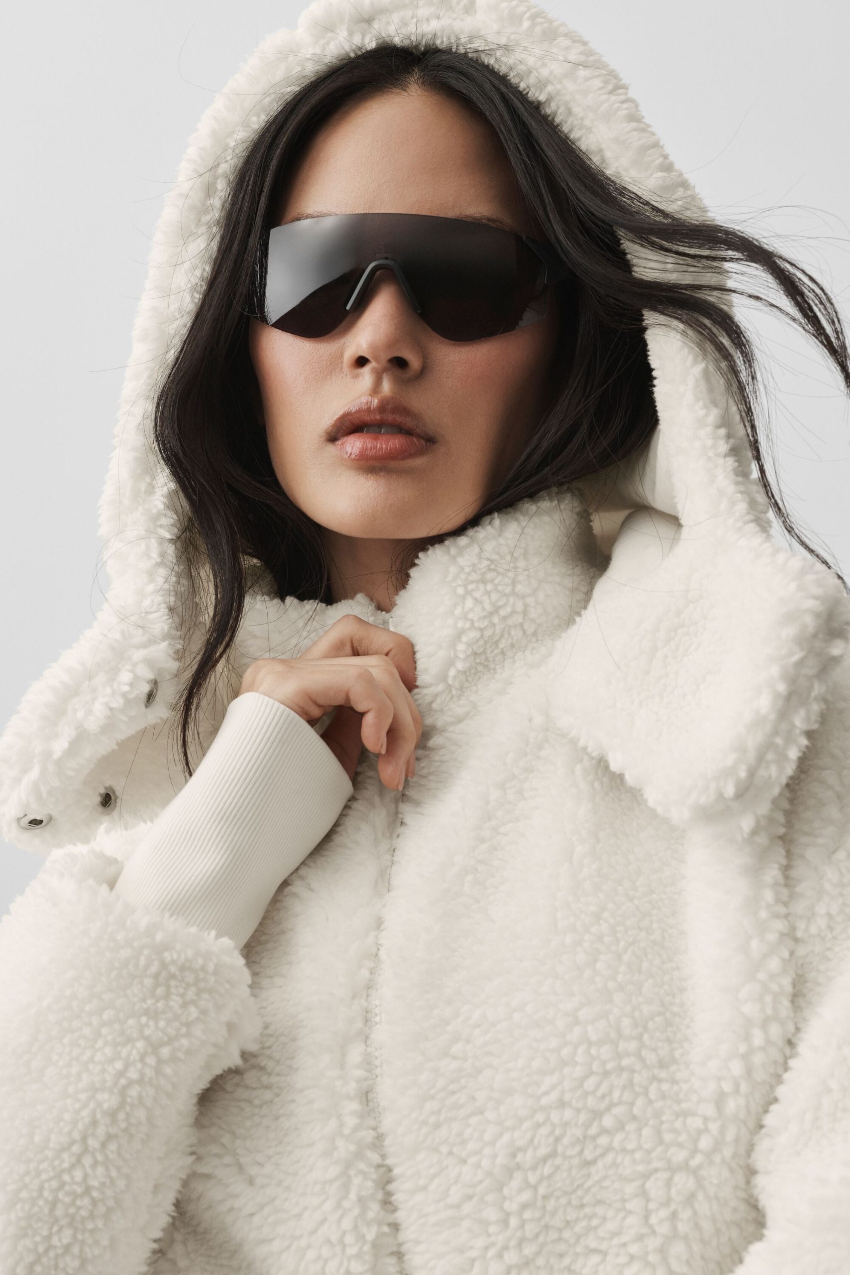 Foxy Sherpa Jacket - Ivory - Image 4