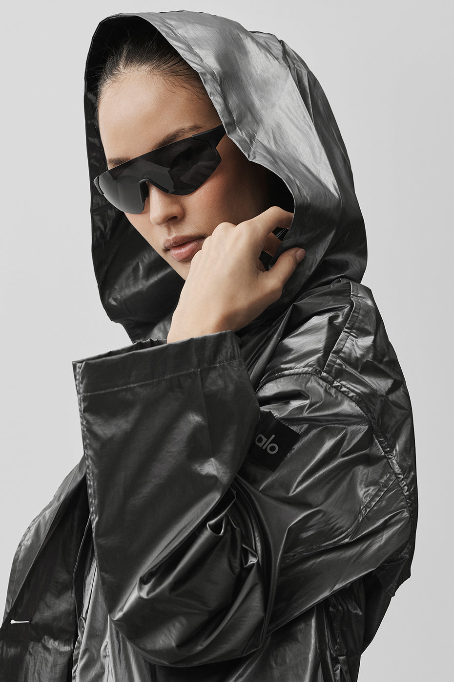 Metallic Break Line Trench - Silver Metallic - Image 3