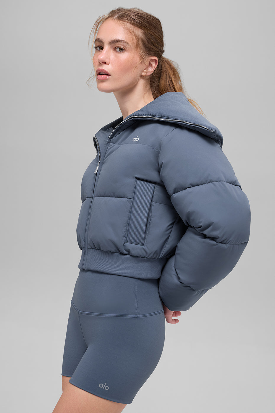 Captivate Puffer - Bluestone - Image 2
