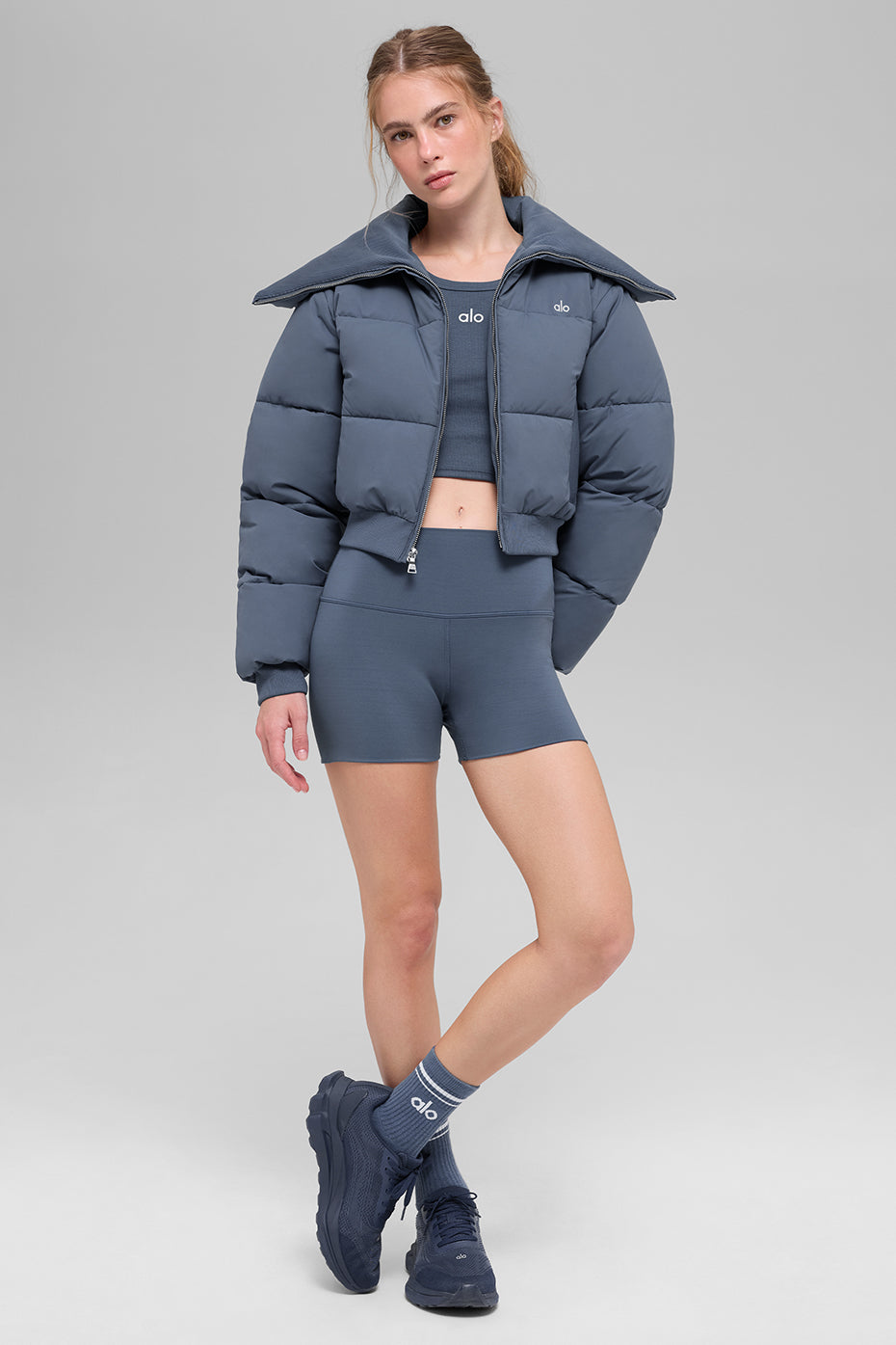 Captivate Puffer - Bluestone - Image 5