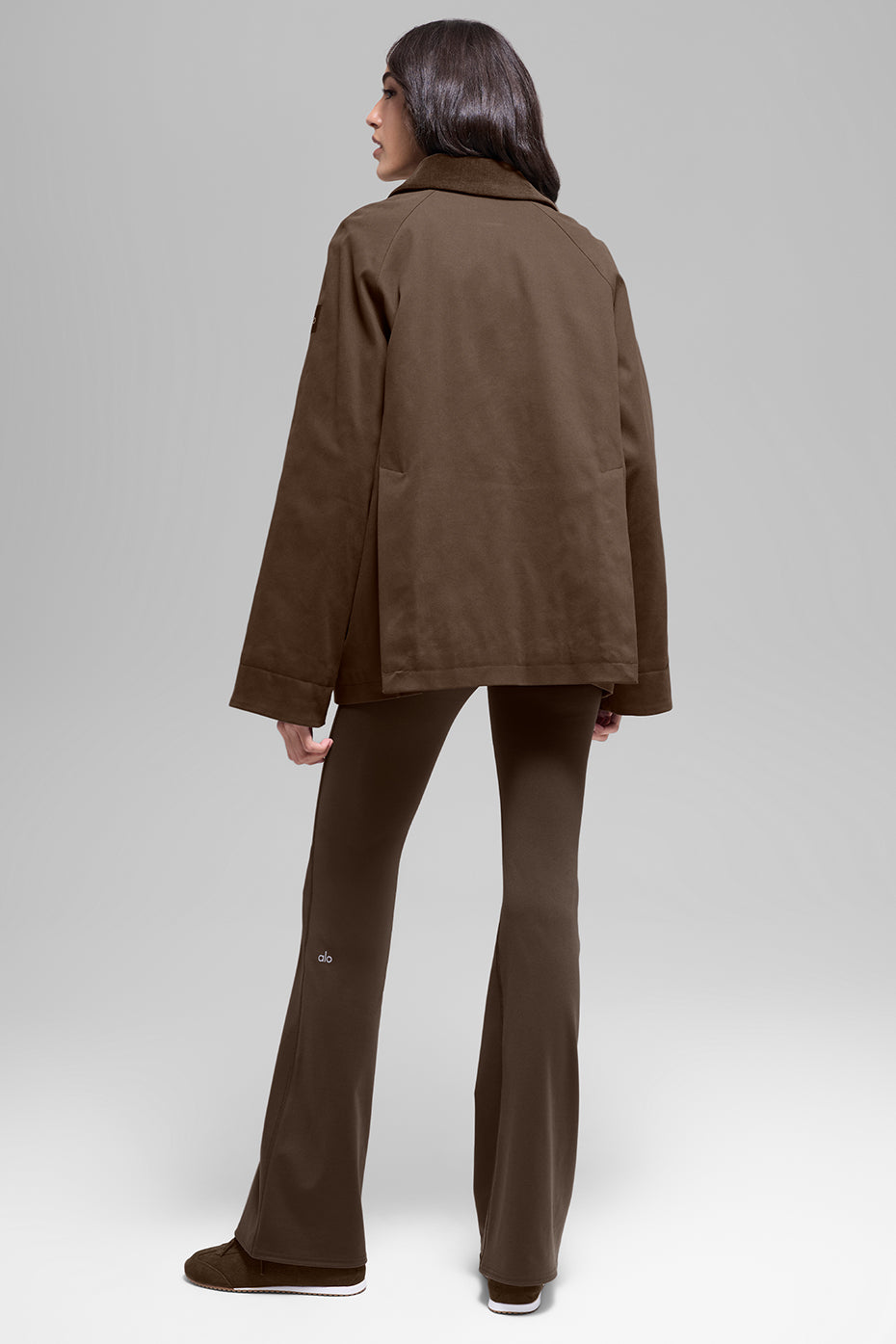 Twill Barn Jacket - Espresso - Image 5