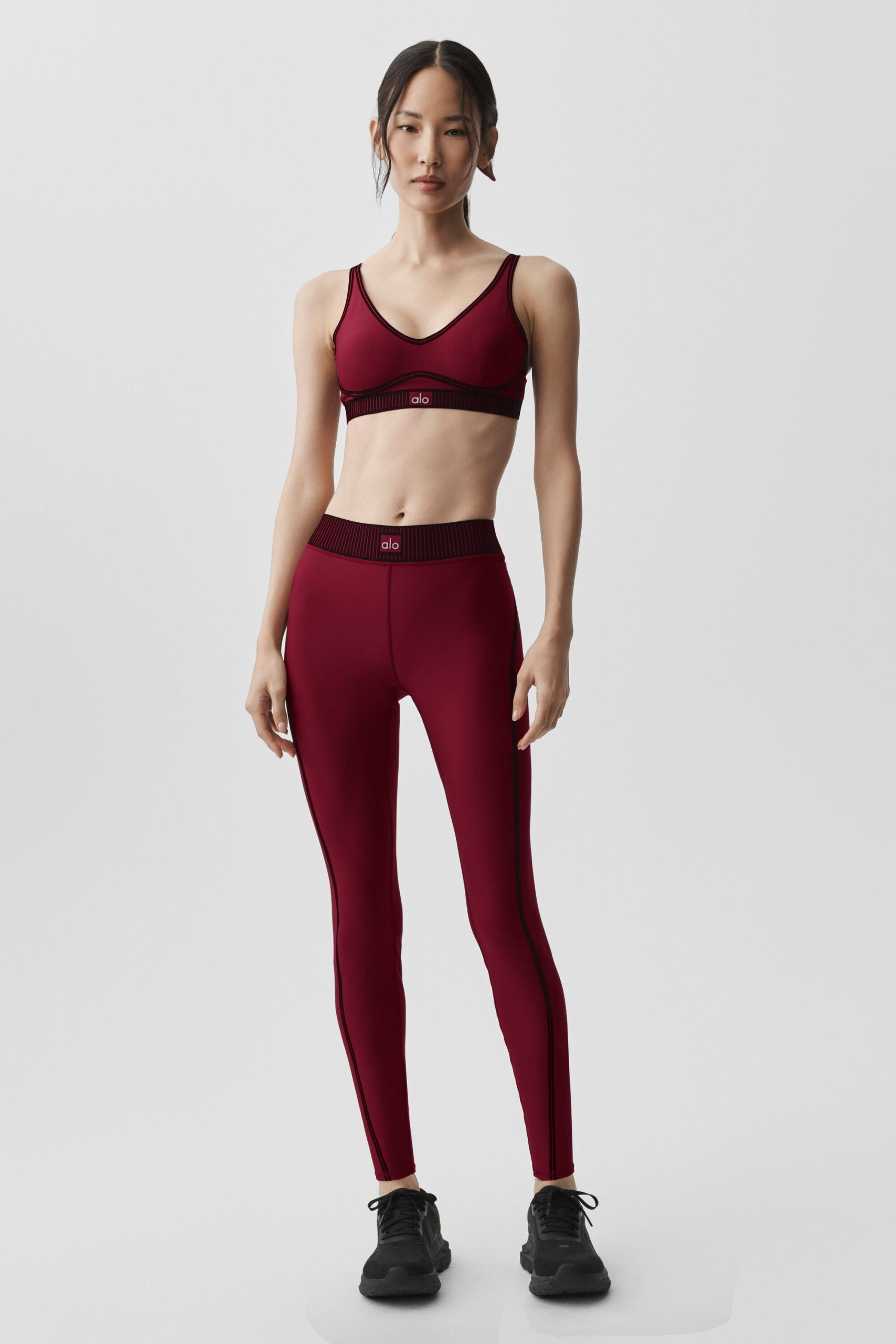 Airlift High-Waist 7/8 Line Up Legging - Summer Romance Red - Image 6