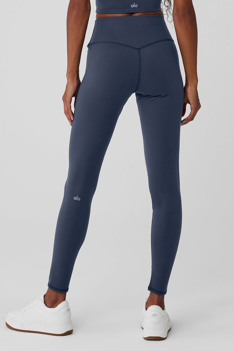 Airbrush Winter Warm High-Waist Nocturne Legging - Navy - Image 4