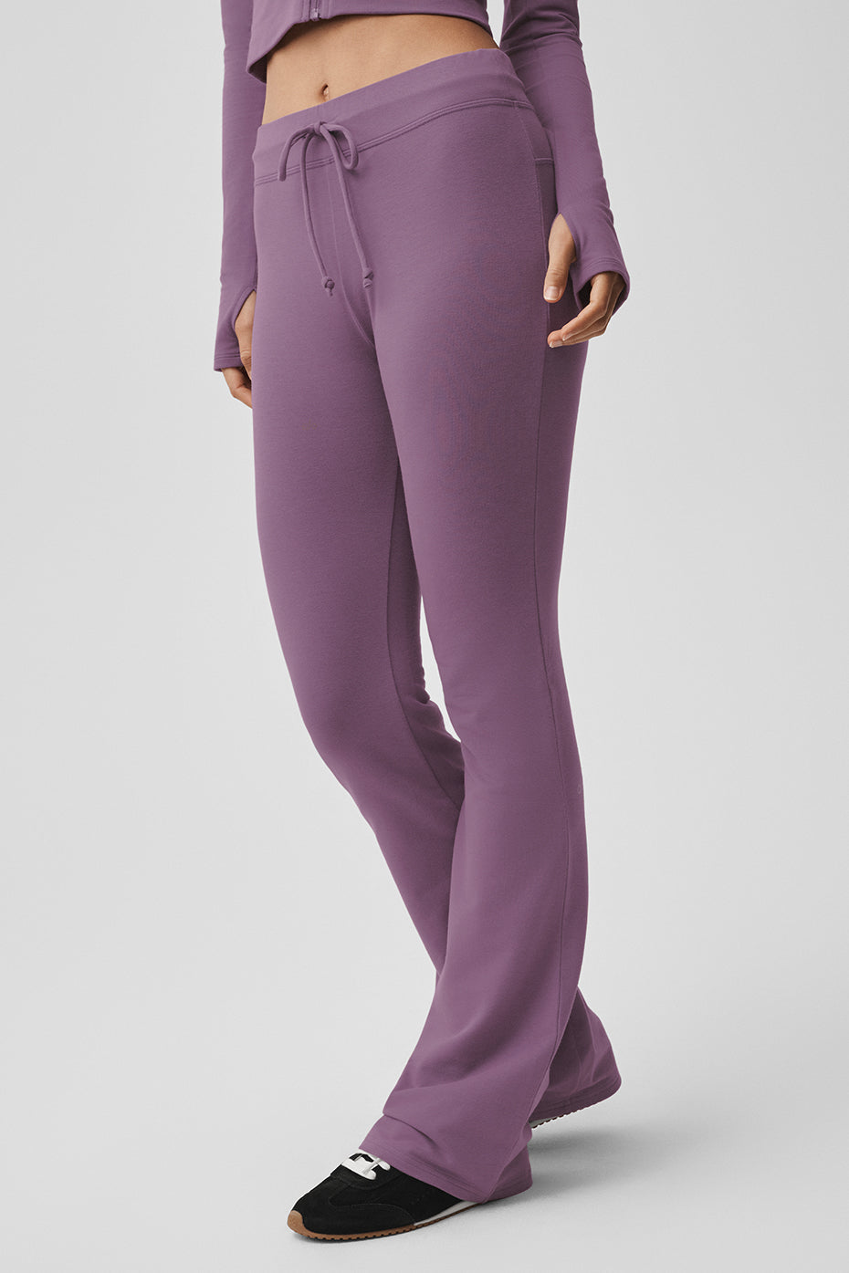 Sway Bootcut Sweatpant - Plum Kiss - Image 4