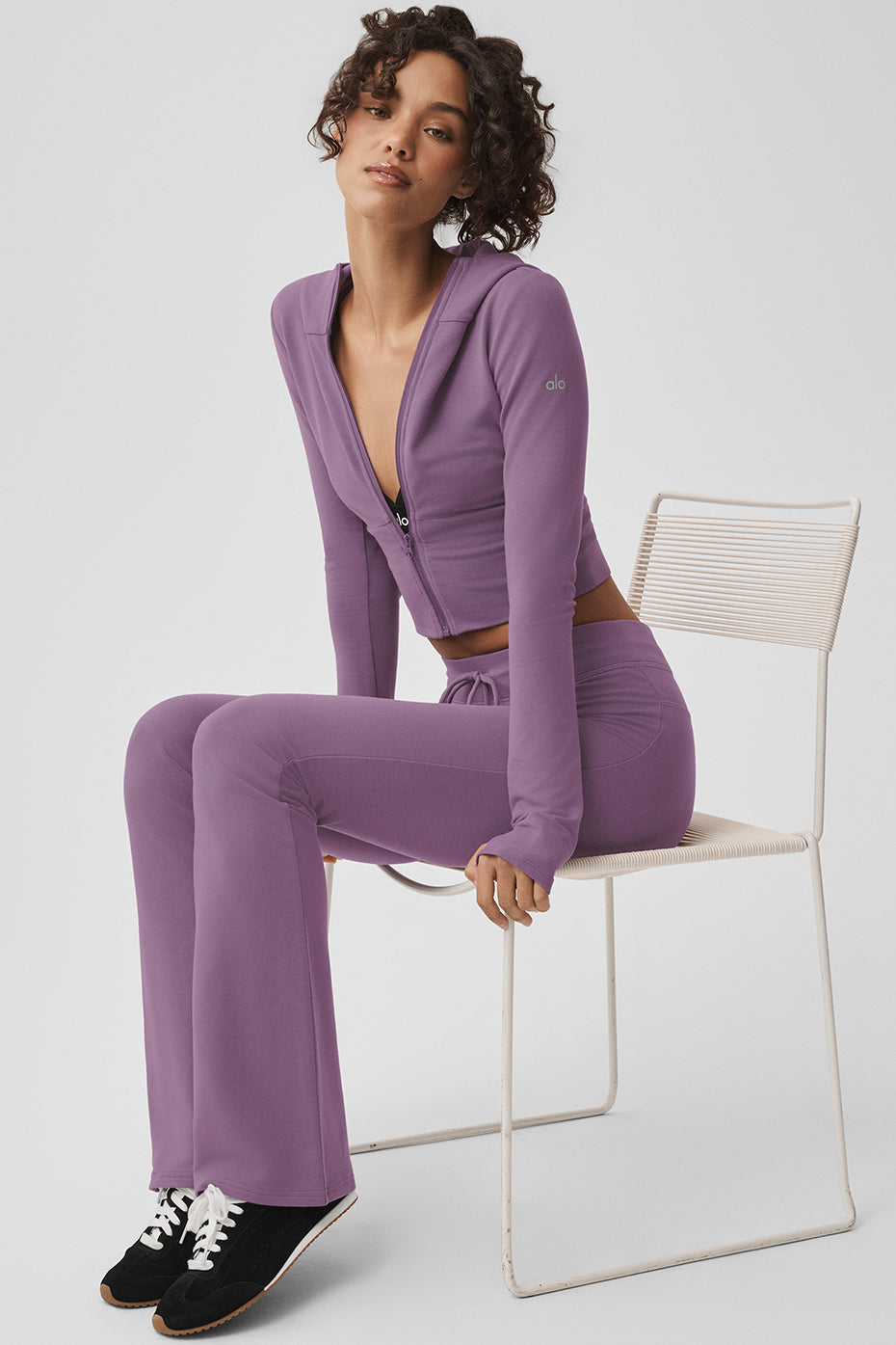 Sway Bootcut Sweatpant - Plum Kiss - Image 5
