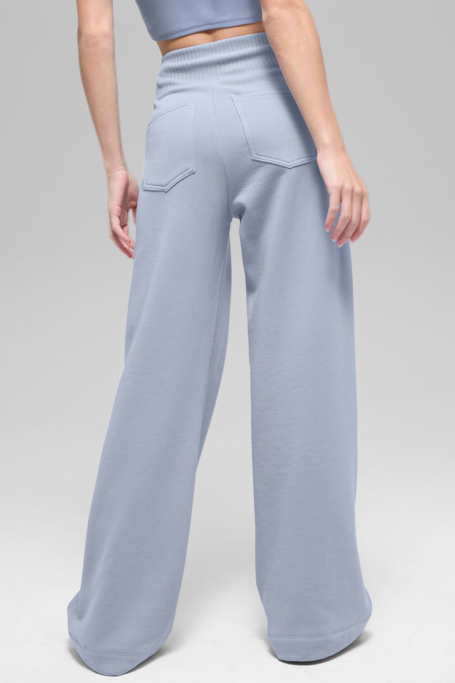 Serenity Wide Leg Sweatpant - Winter Frost - Image 2
