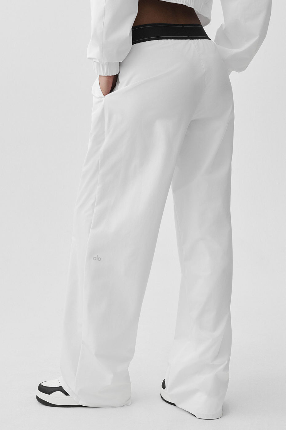 Suit Up Trouser (Long) - White/Black - Image 4