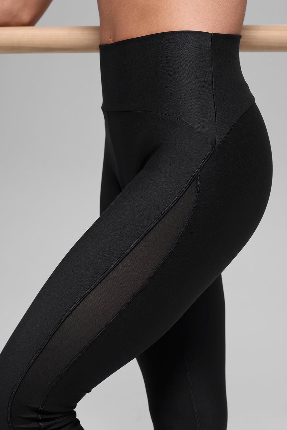 Airlift High-Waist Mesh Infatuation Legging - Black - Image 3