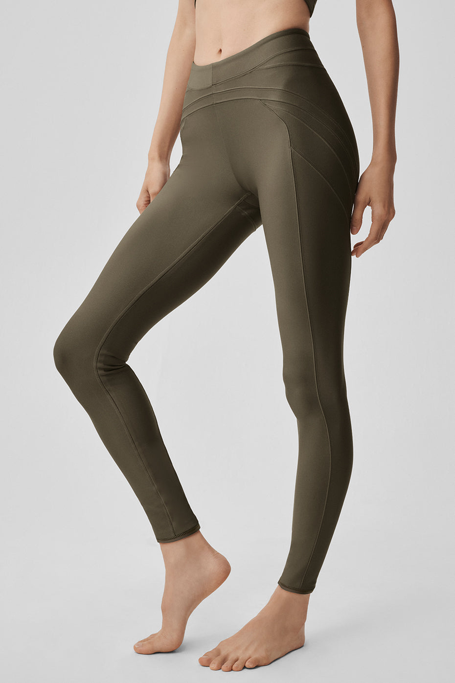 Airlift High-Waist Evolve Legging - Olive Tree - Image 2