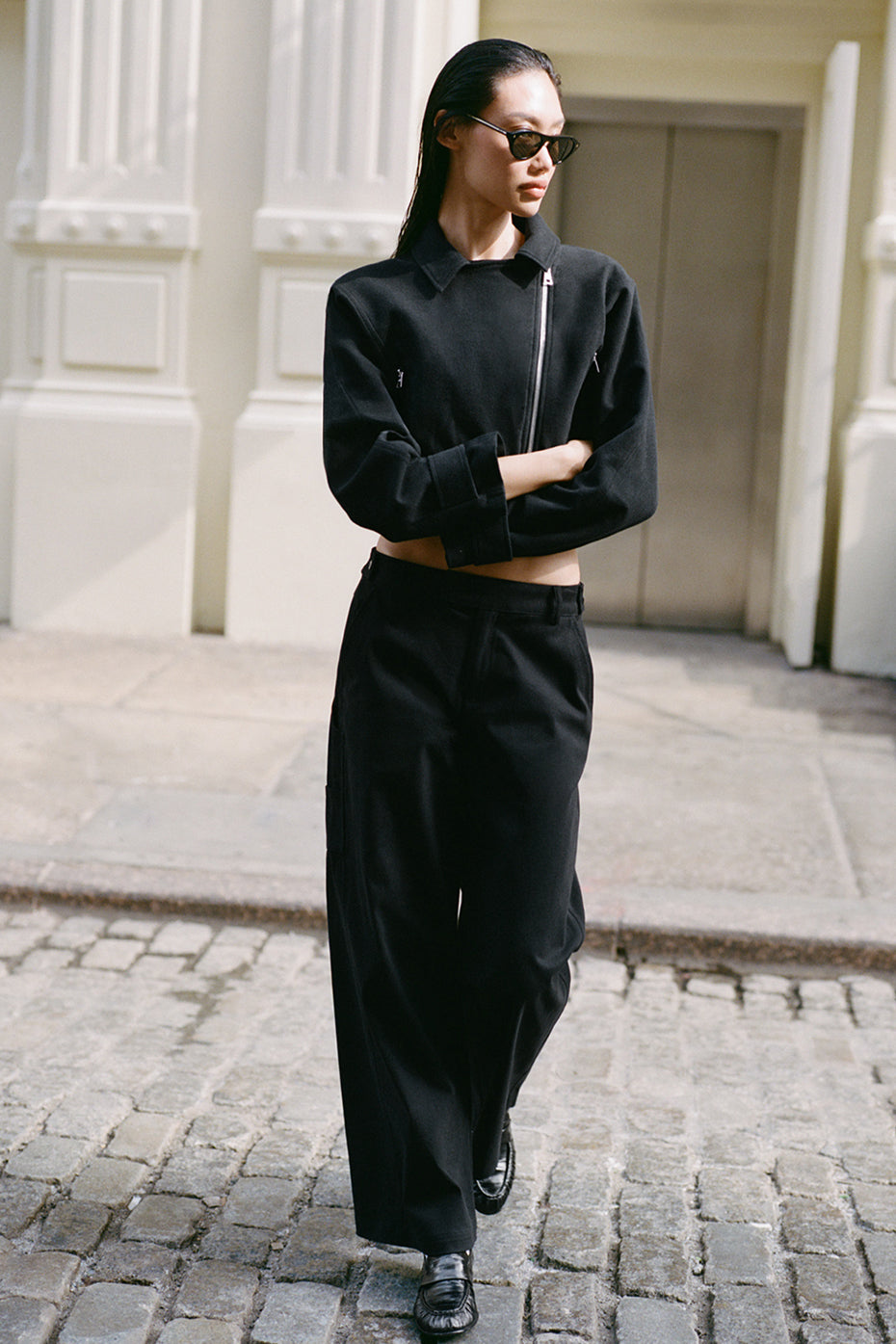 High Road Straight Leg Pant - Black