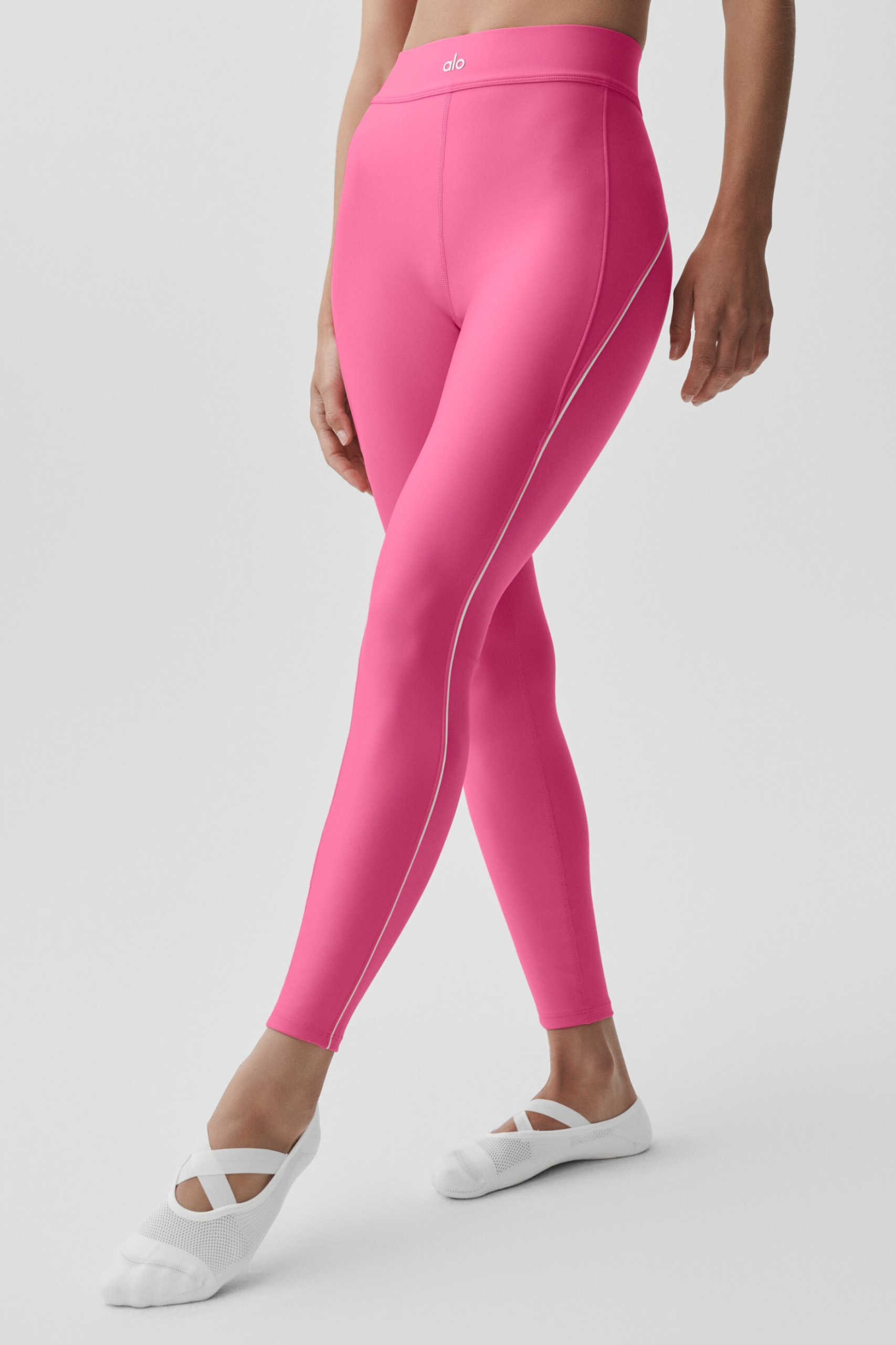 Airlift High-Waist 7/8 Speedwork Legging - Paradise Pink - Image 4