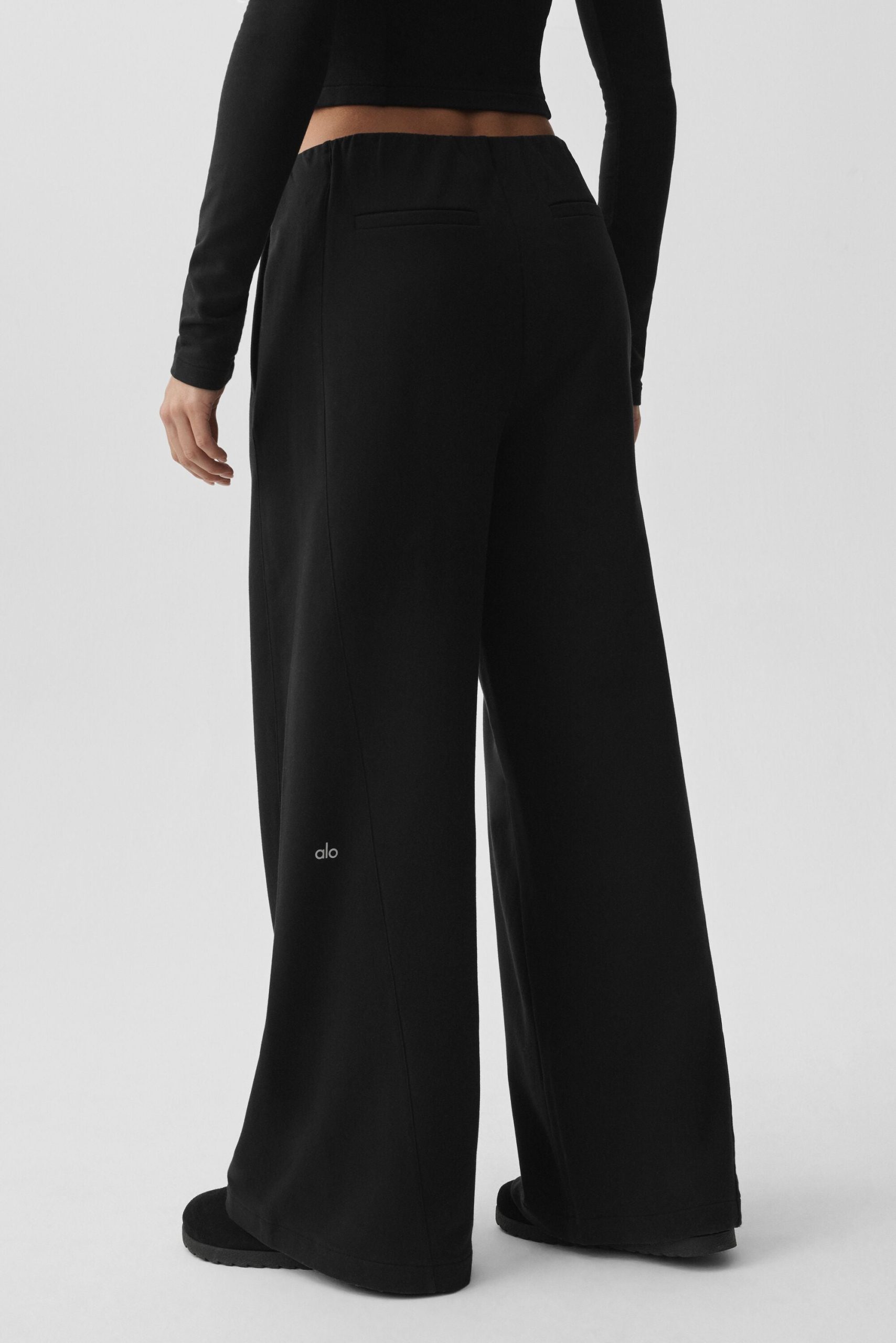 Sway Mid-Rise On The Go Pant - Black - Image 3