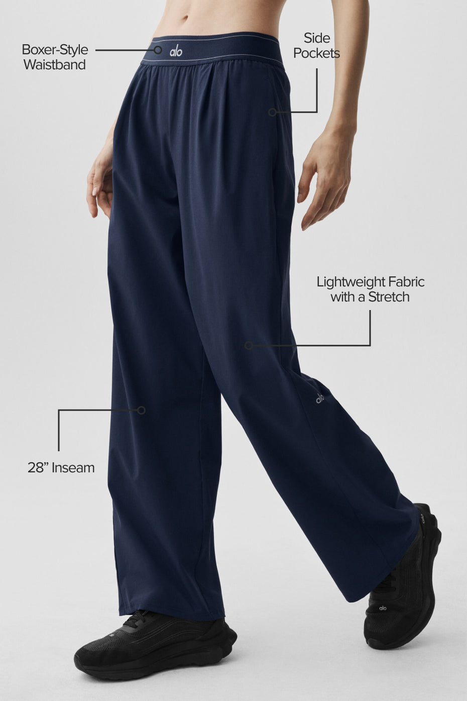 Suit Up Trouser (Short) - Navy - Image 2