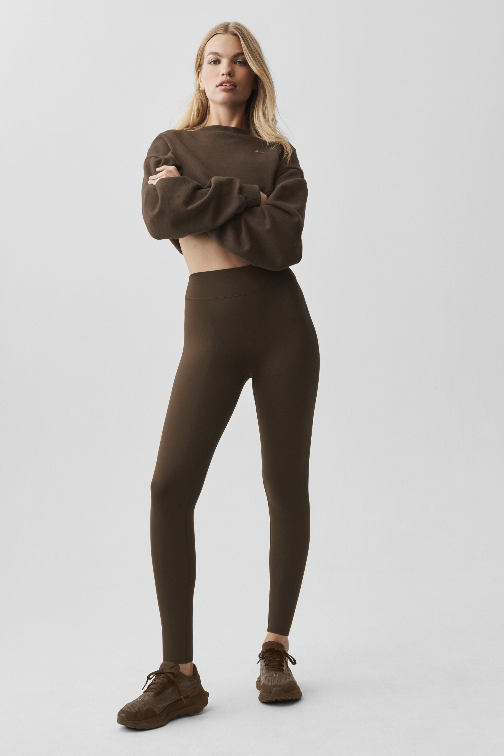 ALO Softsculpt Define Legging - Espresso - Image 4