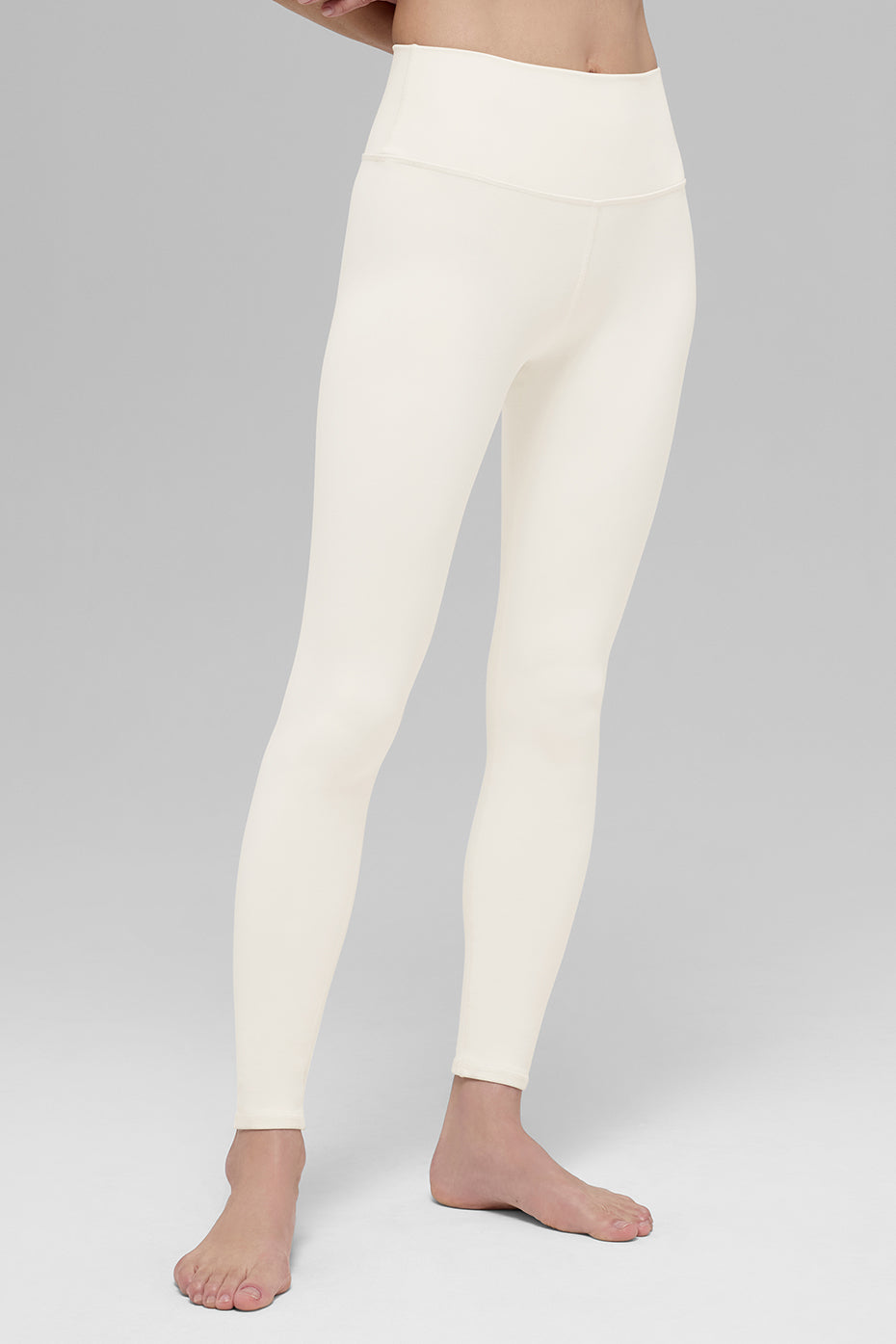 High-Waist Airbrush Legging - Ivory - Image 2