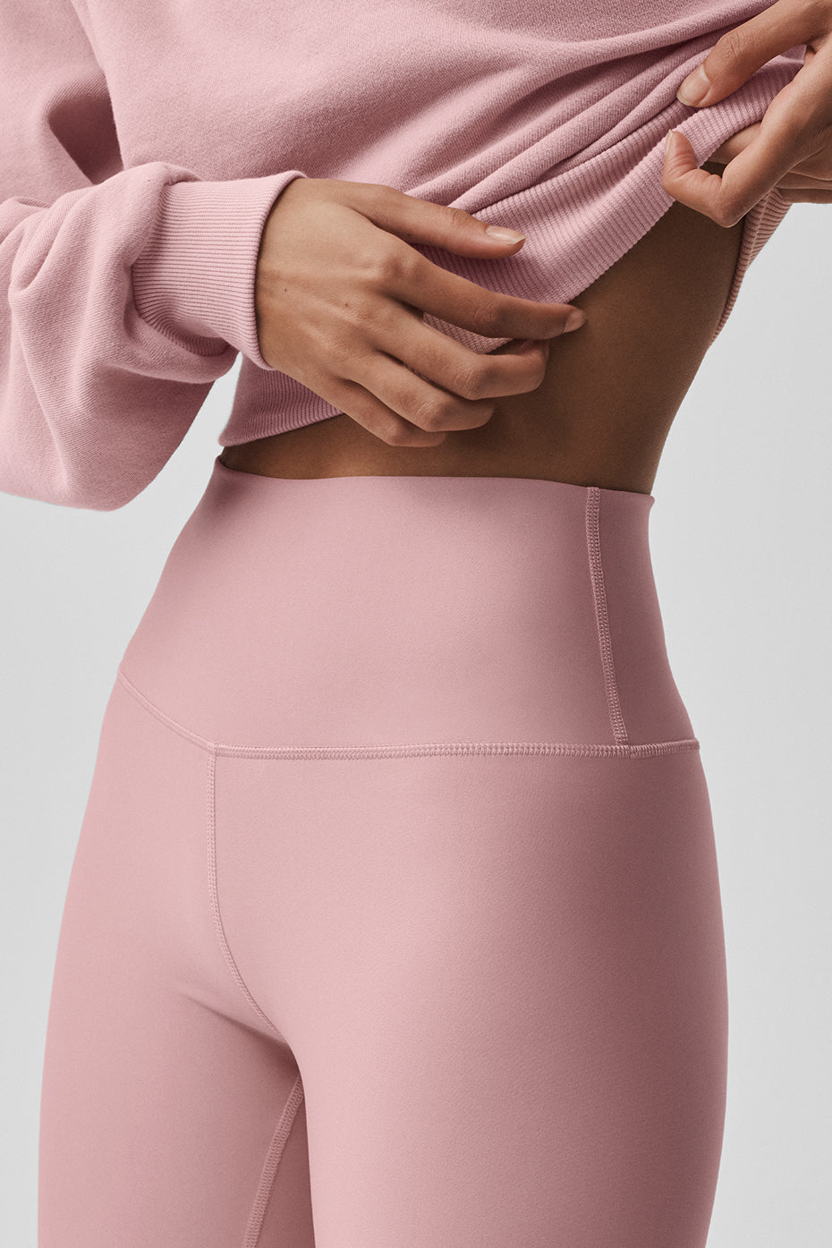 High-Waist Airlift Legging - Vintage Pink - Image 3