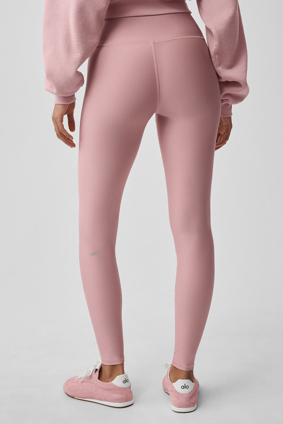 High-Waist Airlift Legging - Vintage Pink - Image 2