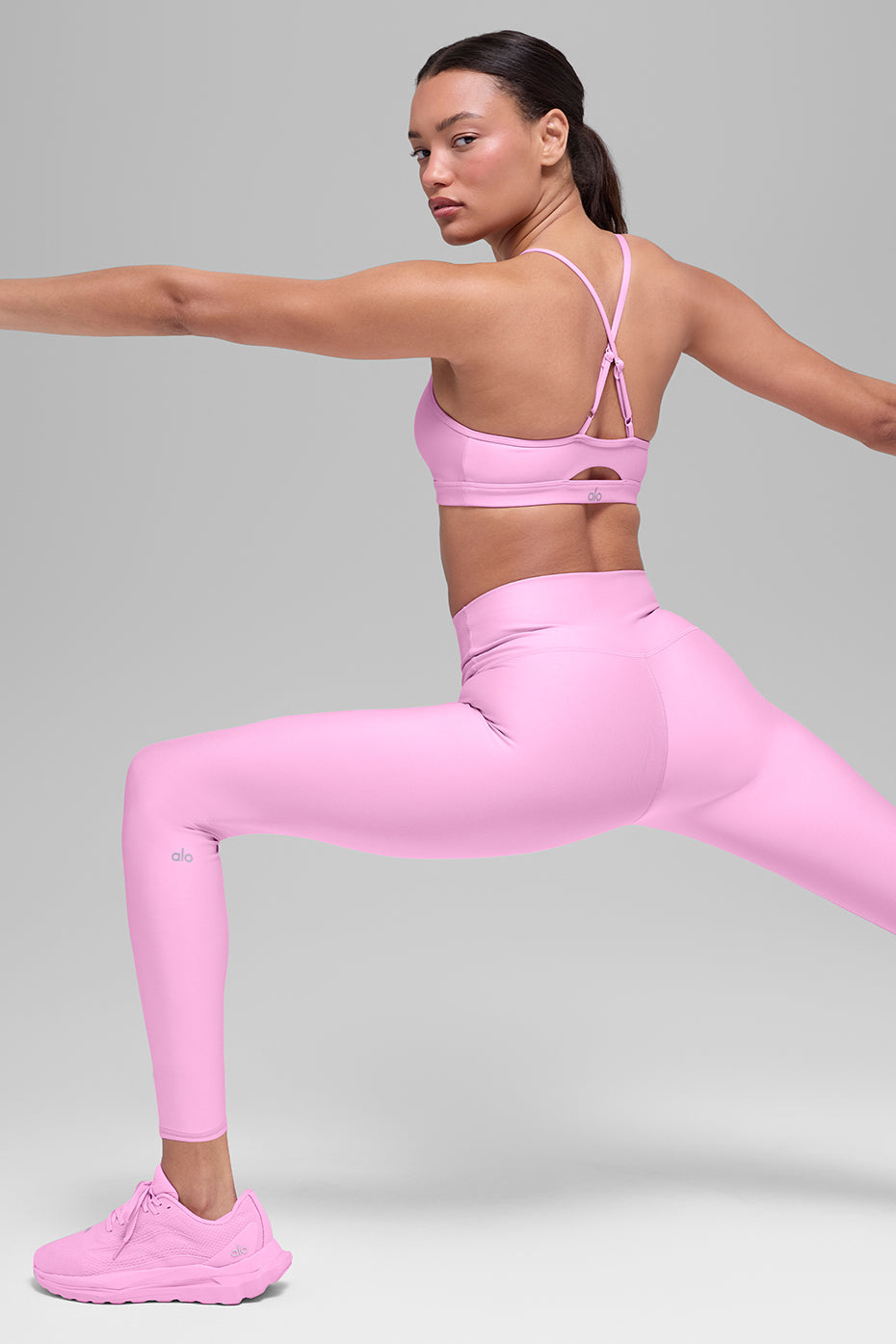High-Waist Airlift Legging - Candy Heart Pink - Image 3