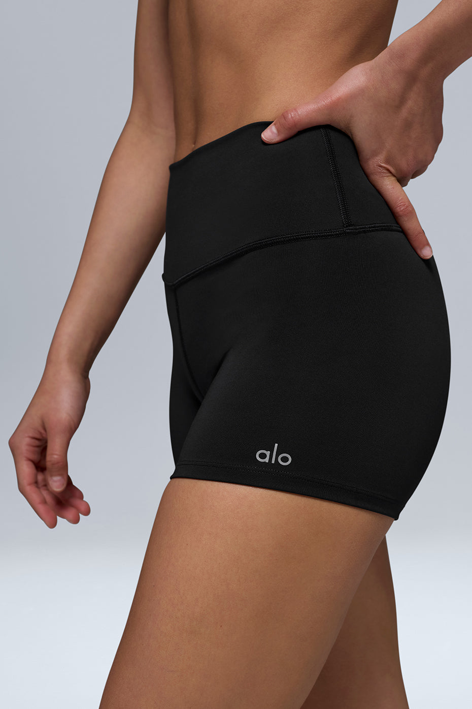 3 High-Waist Airlift Short - Black - Image 4