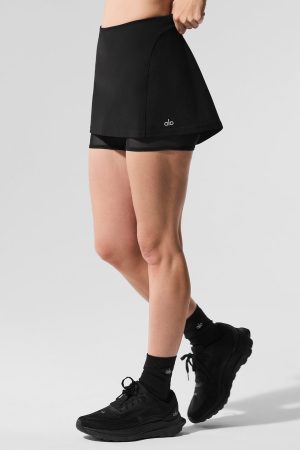 Alosoft Serve It Up Skirt - Black