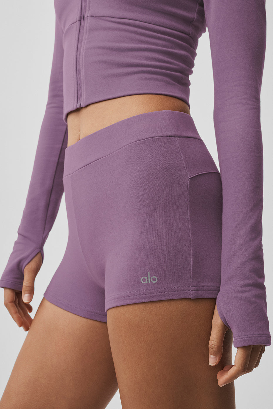 Sway My Way Micro Short - Plum Kiss - Image 4
