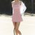 Vintage Pink/White
