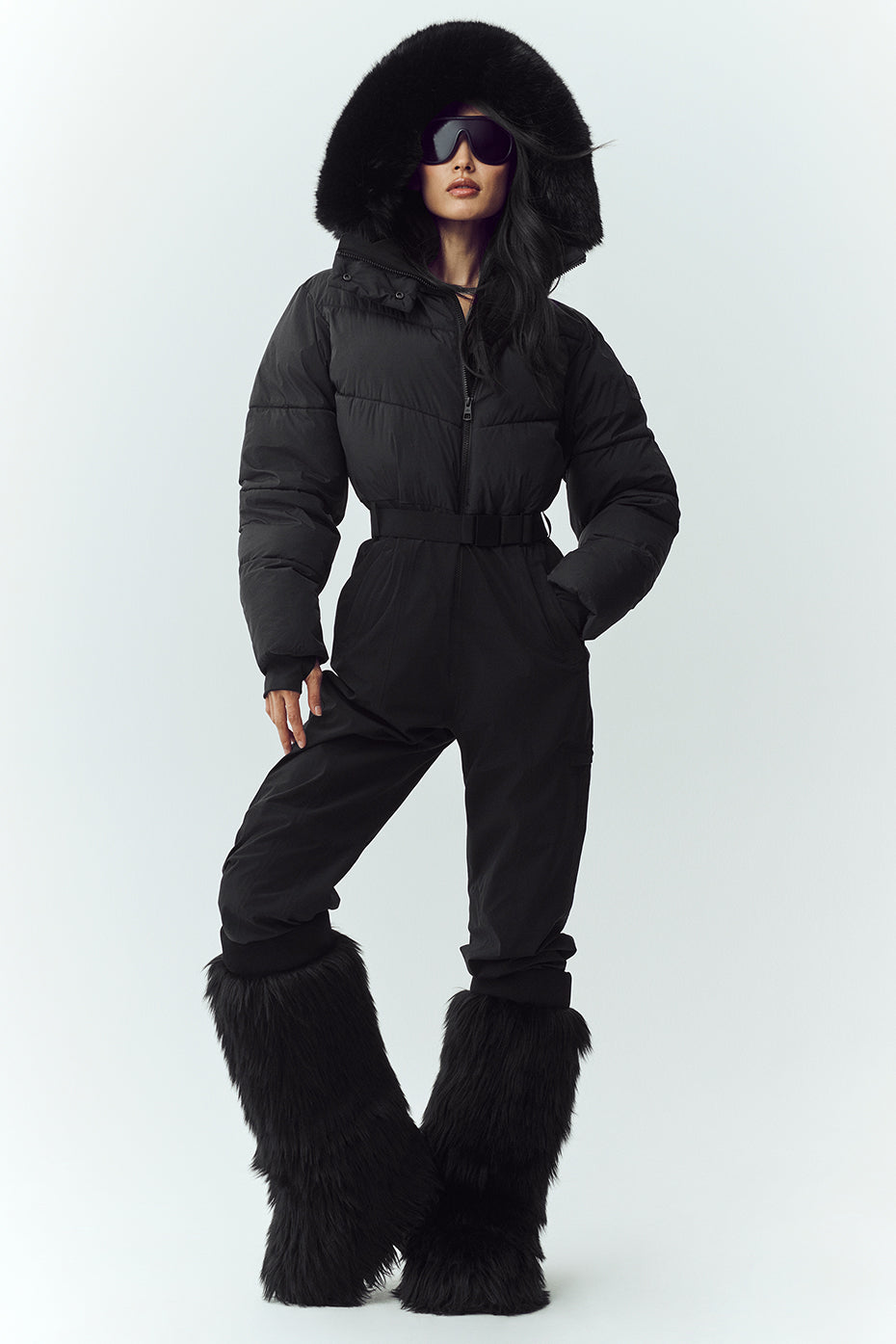 Polar Star Ski Suit - Black - Image 6