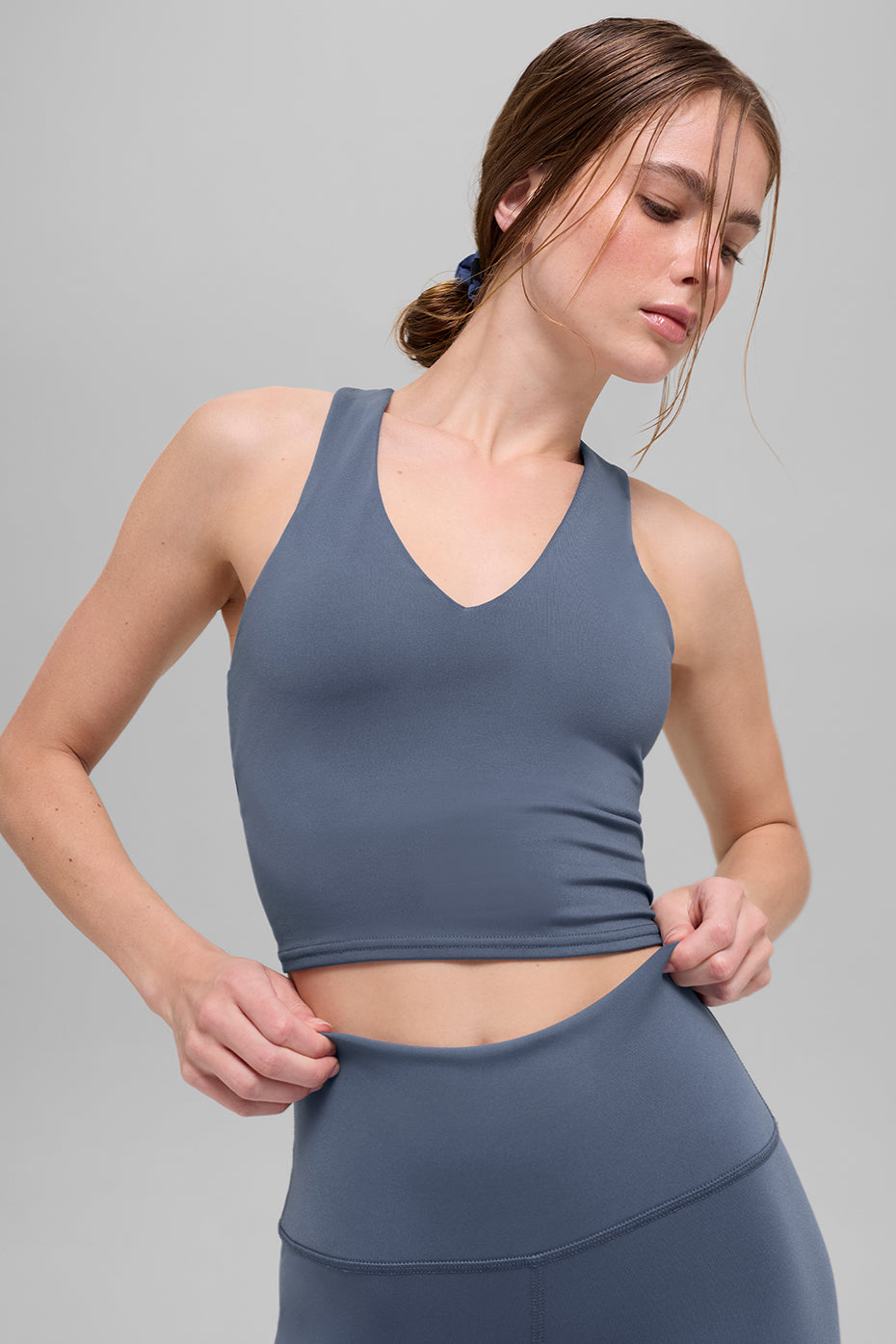 Airbrush Real Bra Tank - Bluestone - Image 3