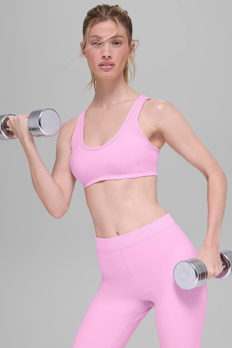 Alosoft Center Stage Bra - Candy Heart Pink - Image 4