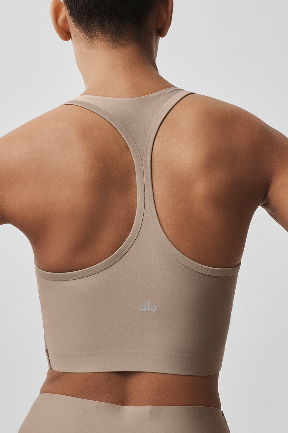 Airlift Super Sleek Bra Tank - Gravel - Image 5