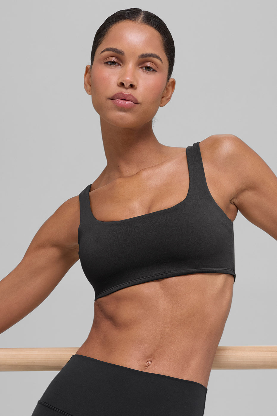 ALO Softsculpt Precision Bra - Black - Image 3