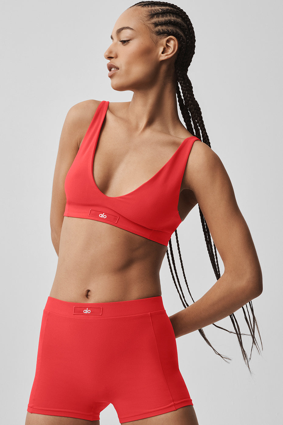 Alosoft Sincere Bra - Bright Red - Image 3