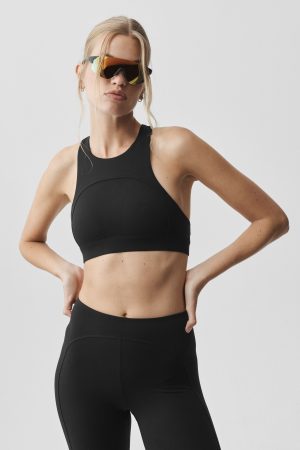 ALO Softsculpt Superset Bra - Black