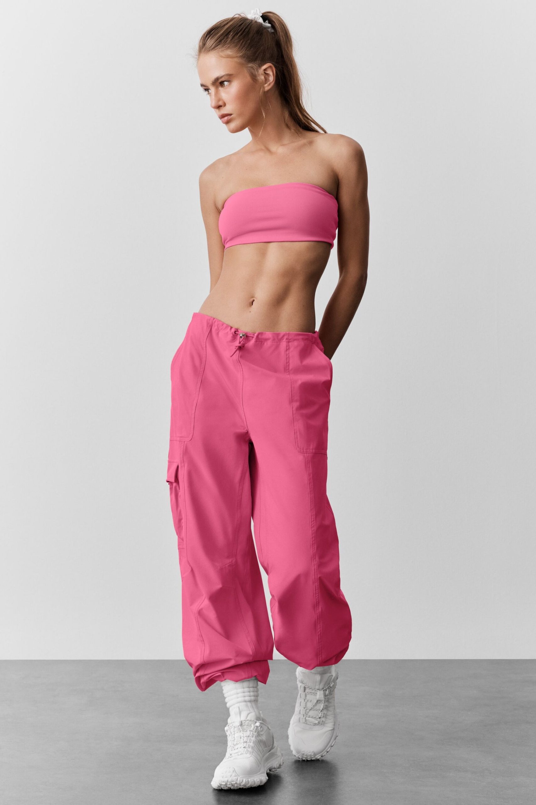 Airbrush Bandeau Bra - Paradise Pink - Image 5